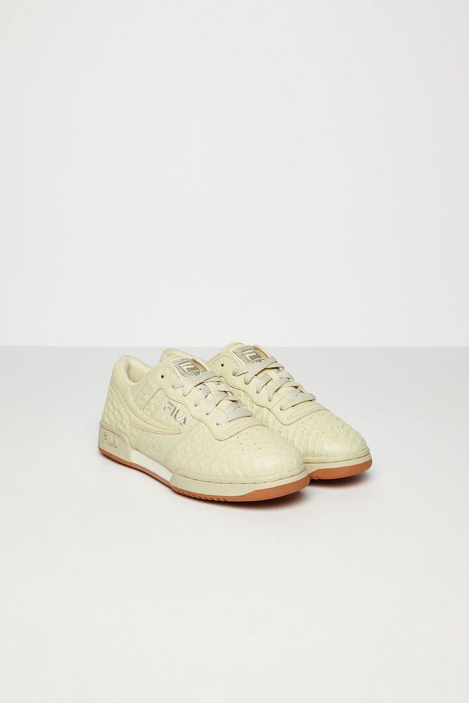 Fila Sneakers Mens Gold - Original Fitness Small Logos - Philippines 0495172-ZN